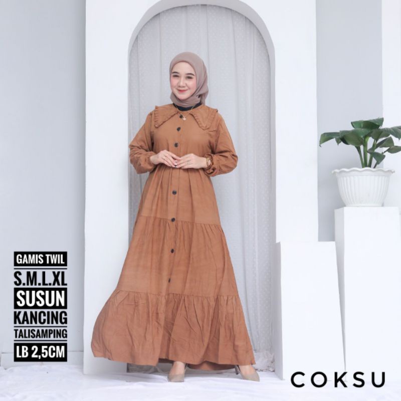 GAMIS TWILL ORI KANCING SUSUN
