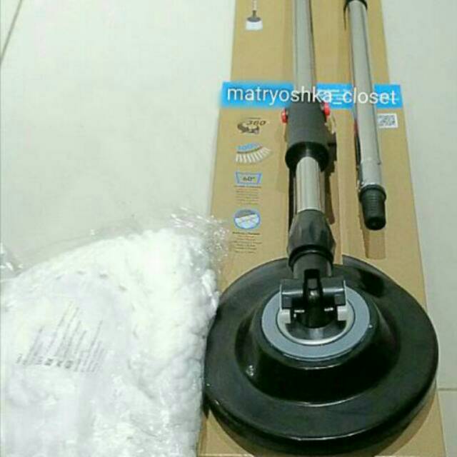 TERMURAH Pengganti Gagang Stick Alat Pel LOCK N LOCK EASY MOP Sumbu Mikrofiber And & Stik MURAH