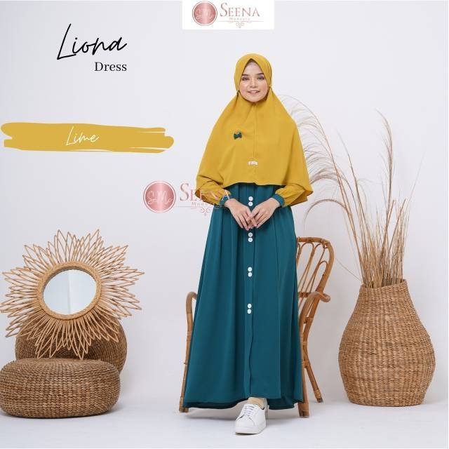 Liona Dress Gamis Busui Kasual by Seena Modesty