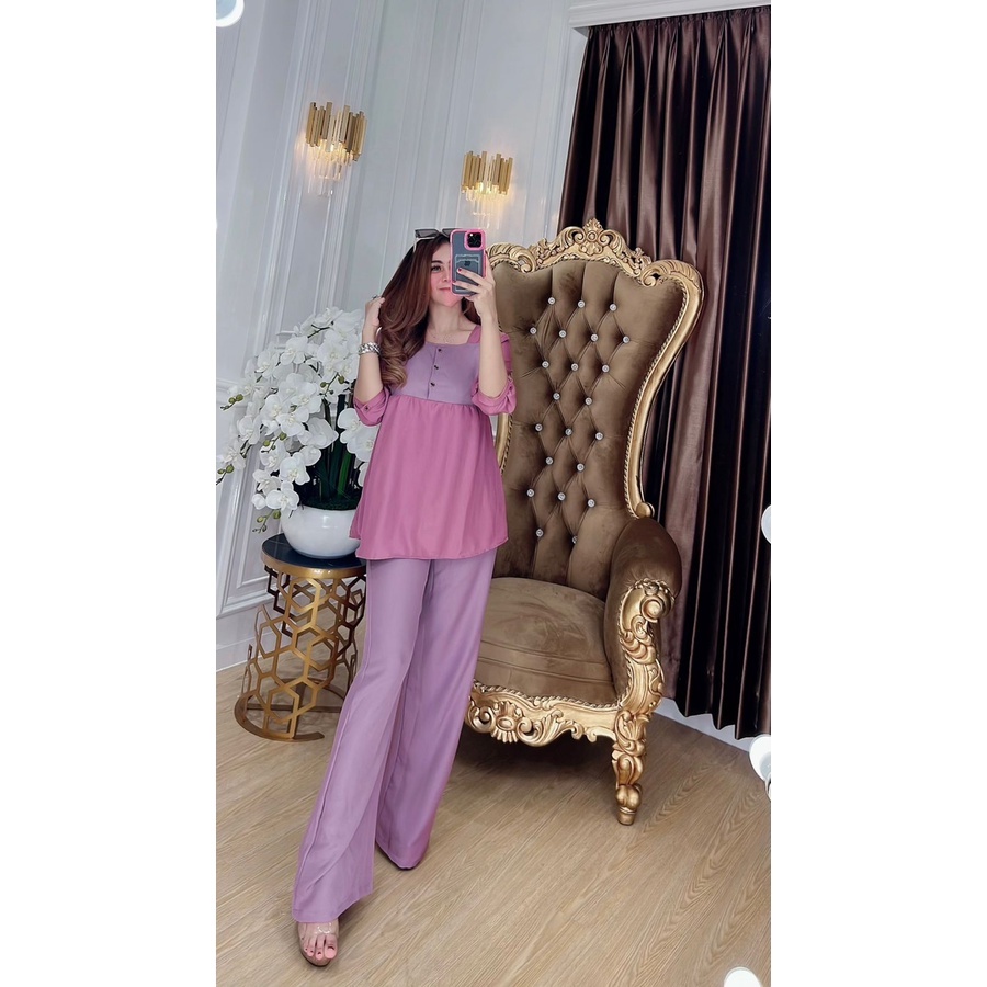 Oneset 2 tone by RGB/Oneset cantik/setelan cantik