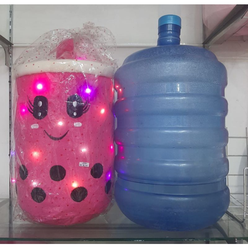 Boneka Boba jumbo LED | Boneka Boba galon LED |  Boneka Boba Terbaru