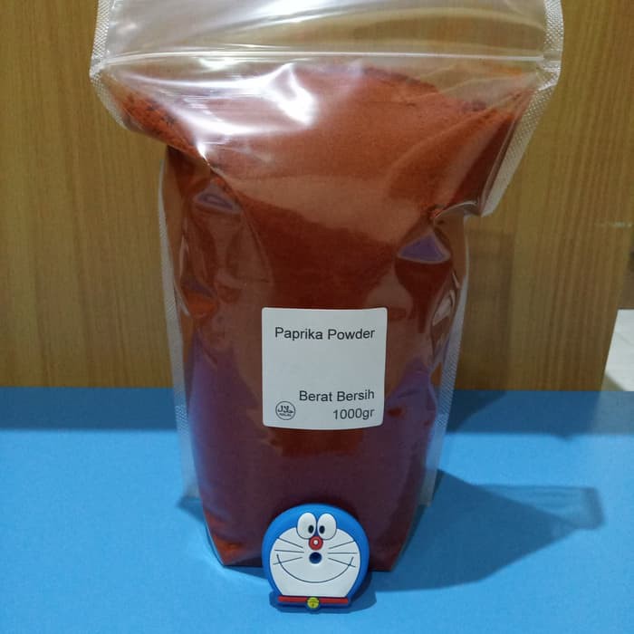 

Promo Spesial -Paprika Bubuk Murni 500 gram / Pure Bell Pepper / Capsicum Anum 1/2 kg