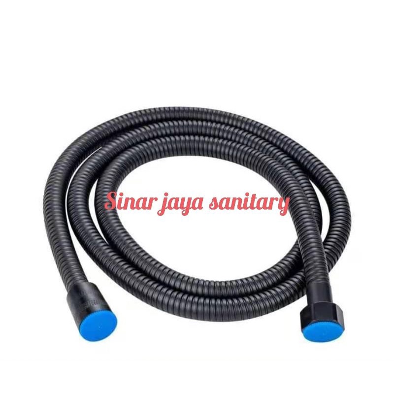 Selang shower black 150 cm / Selang shower tiang black