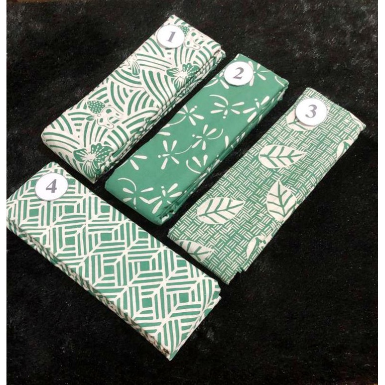 KAIN BATIK CAP TOSCA MINT GARUTAN