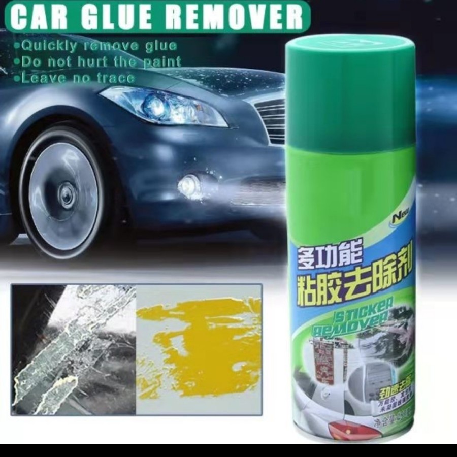 SPRAY PENGHILANG PENGHAPUS BEKAS CAT NODA LEM STIKER REMOVER - AMPUH