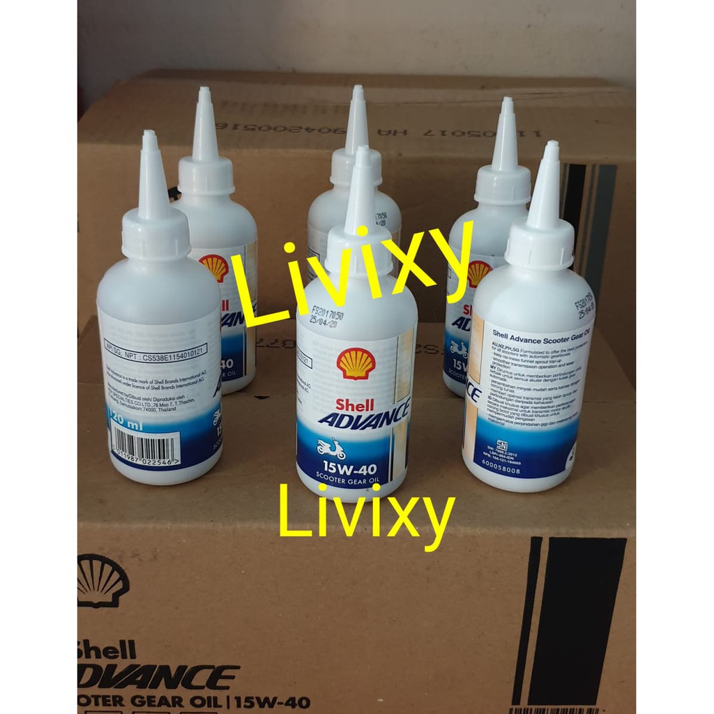Oli Gardan Motor Matic Shell 120 ML