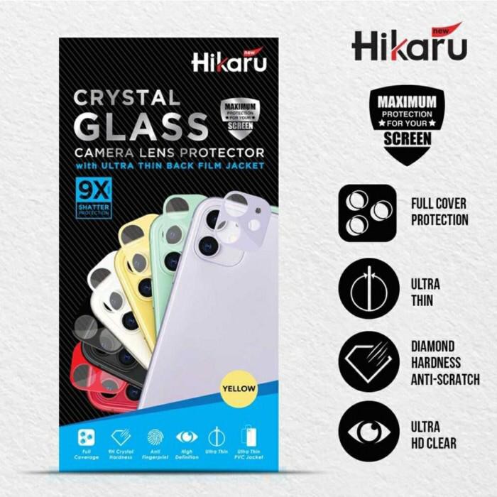 CRYSTAL GLASS CAMERA LENS PROTECTOR PELINDUNG KAMERA UNTUK IPHONE 11 PRO MAX,IPHONE 11 PRO,IPHONE 11