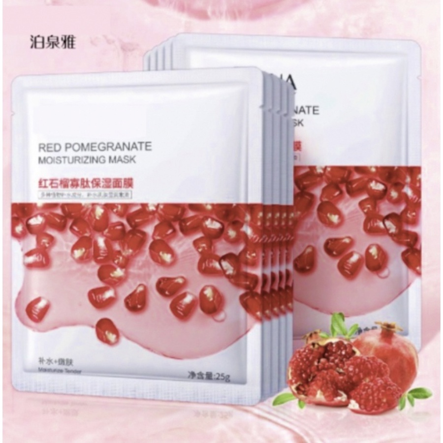 Masker Buah Wajah Moisturizing Mask Kaya Vitamin 7 Varian BQ011