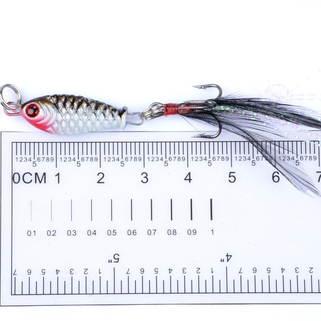 Shengyao 1Pcs Mini Lead Jig Fishing Lure 3.2cm/5g Swimbait Umpan Pancing Ikan Bass Bait Kail Memancing Peralatan