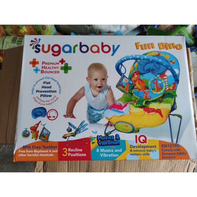 Sugarbaby 3 Recline Bouncer Deluxe