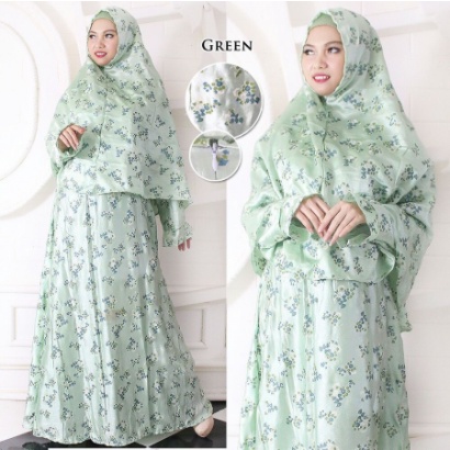 Pakaian Muslim Wanita Syari Remaja Jumbo Lebaran Terbaru 2022 Gamis Model Kekinian Trendy Edisi Rama