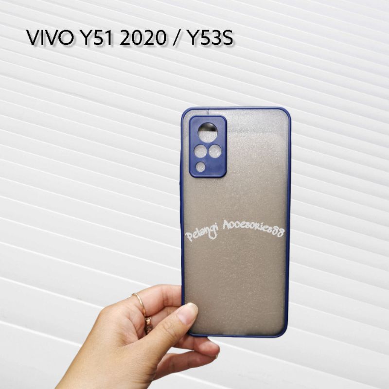 VIVO Y51 2020 / Y53S / Y51A / Y51S / Y31 2021 SOFTCASE CASE DOVE CASE FULL COLOUR