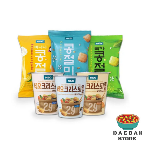 

Neo Kreker Beras Congjolmi Rice Snacks Made In korea