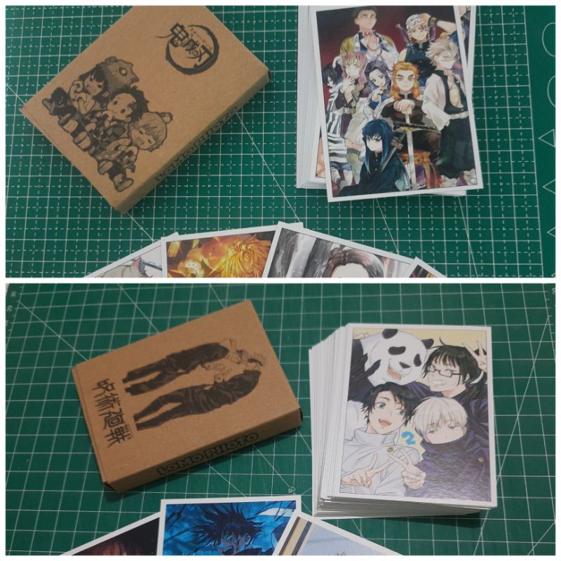 Lomo Photo Card Polaroid Mini Poster Anime Jujutsu Kaisen 1 set Itadori Yuji Gojo Satoru Sukuna Kime
