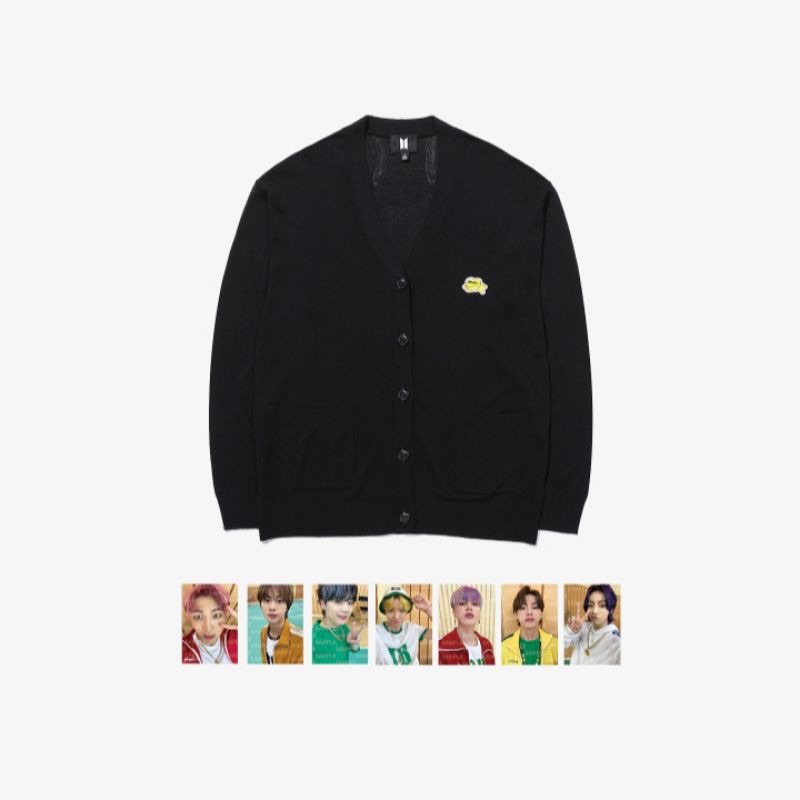 [PELUNASAN SHARING] CARDIGAN BTS BUTTER