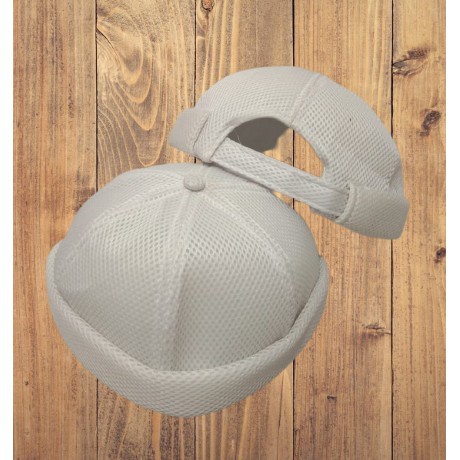 Miki Hat Jaring Putih / Topi Peci / Topi Ustadz Kekinian