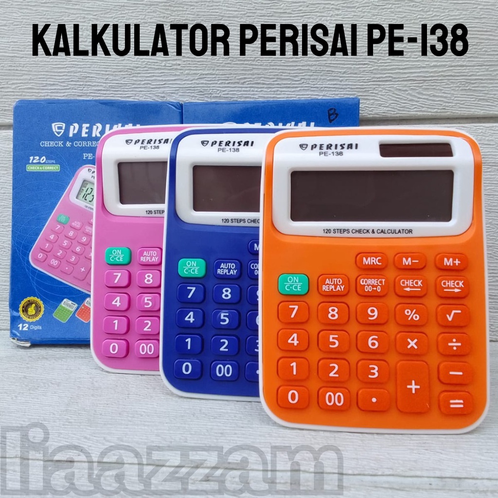 

Kalkulator / Calculator Perisai Original PE-138