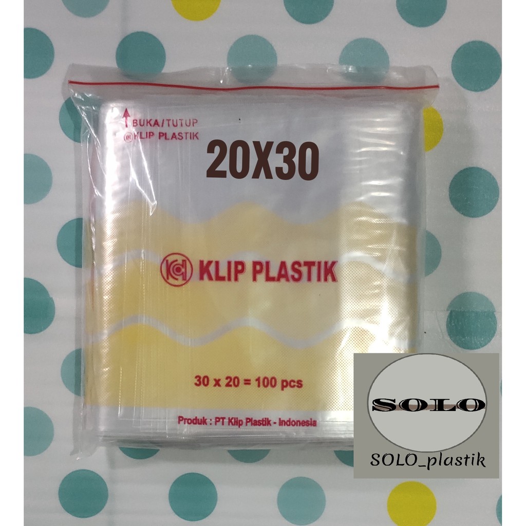 Jual Plastik Klip Dan Lips Uk 20x30 Ziplock Shopee Indonesia 1806