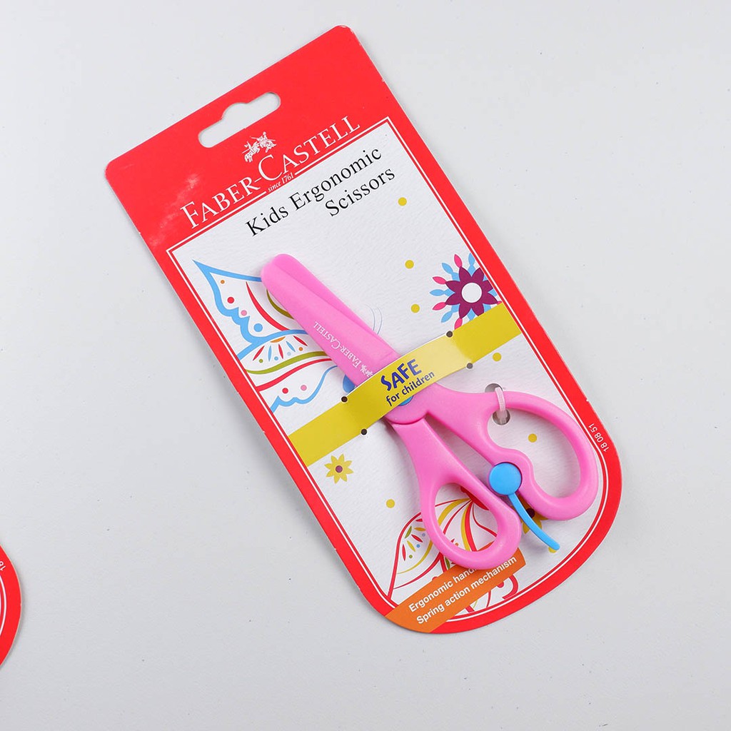 Gunting Anak Faber Castell Kids Ergonomic Scissors Gunting Kertas Anak