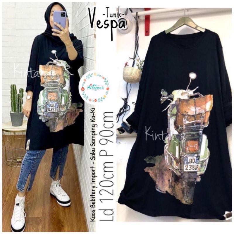 VESPA , VESPA #2 , SKUTER , TWITY TUNIK by Kintan’s