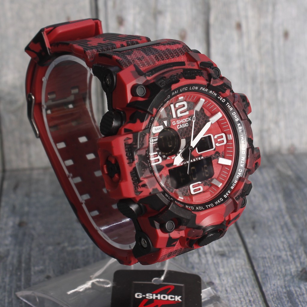 LIMITED EDITION  G-Shock ARMY GX56 Loreng hijau Tentara , Jam tangan pria digital bonus batre