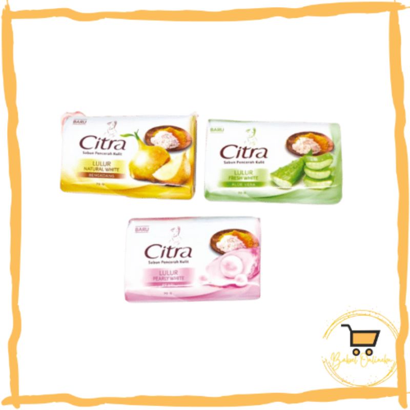 Citra Sabun Batang 70gr Sabun Mandi