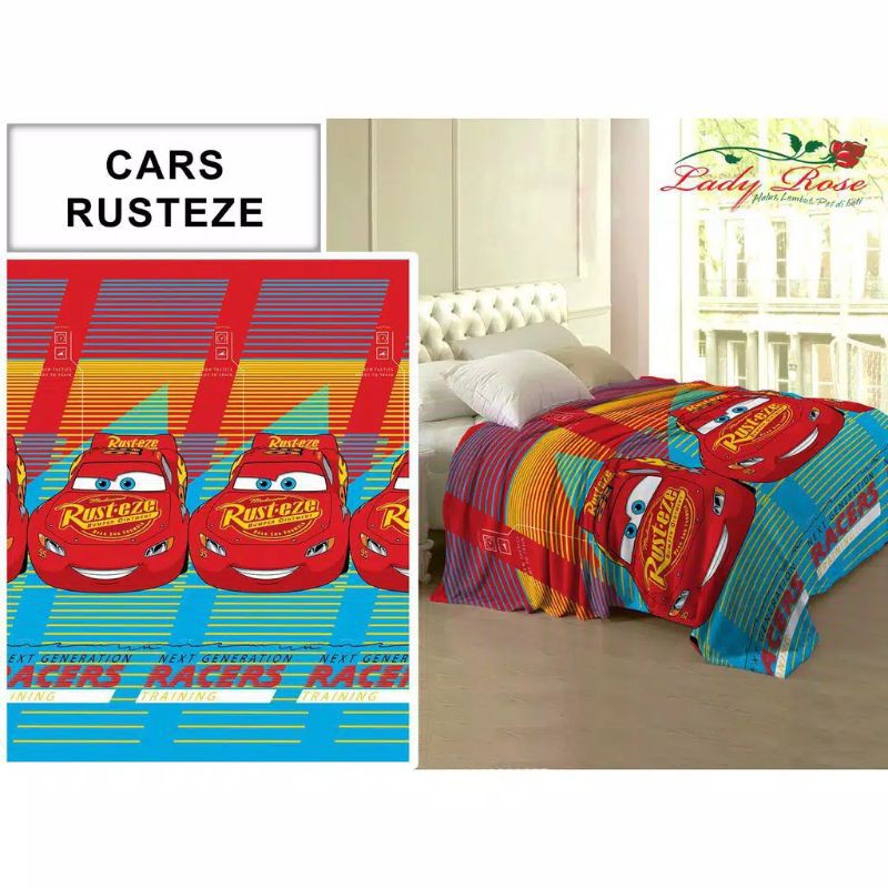 Selimut Ladyrose CARS RUSTEZE