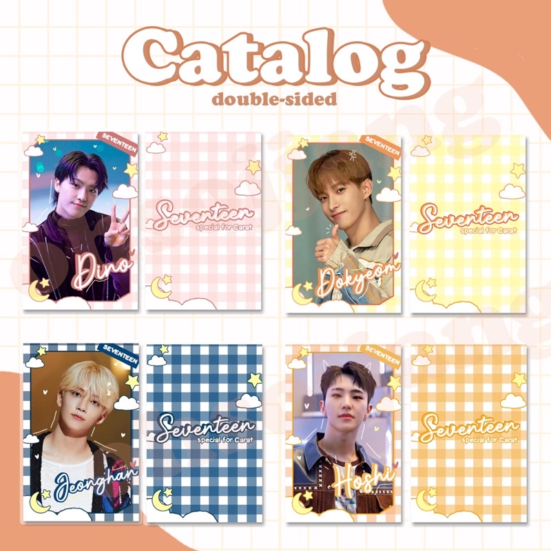 SEVENTEEN KEYRING KEYCHAIN GANCI GANTUNGAN ACRYLIC KUNCI VOL.2 CARAT SVT