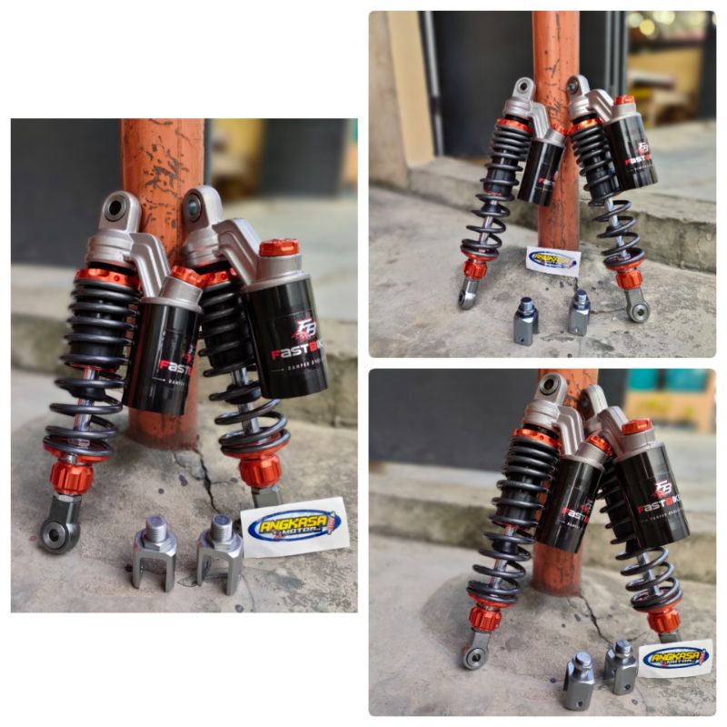 shock fastbike copy ktc Xtreme motor bebek/matic ukuran 280 320 340mm
