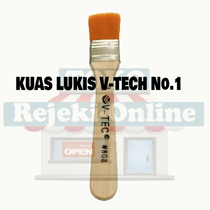 

Kuas Lukis V-TEC 808 no 1 / V-TEC Paint Brush - 1