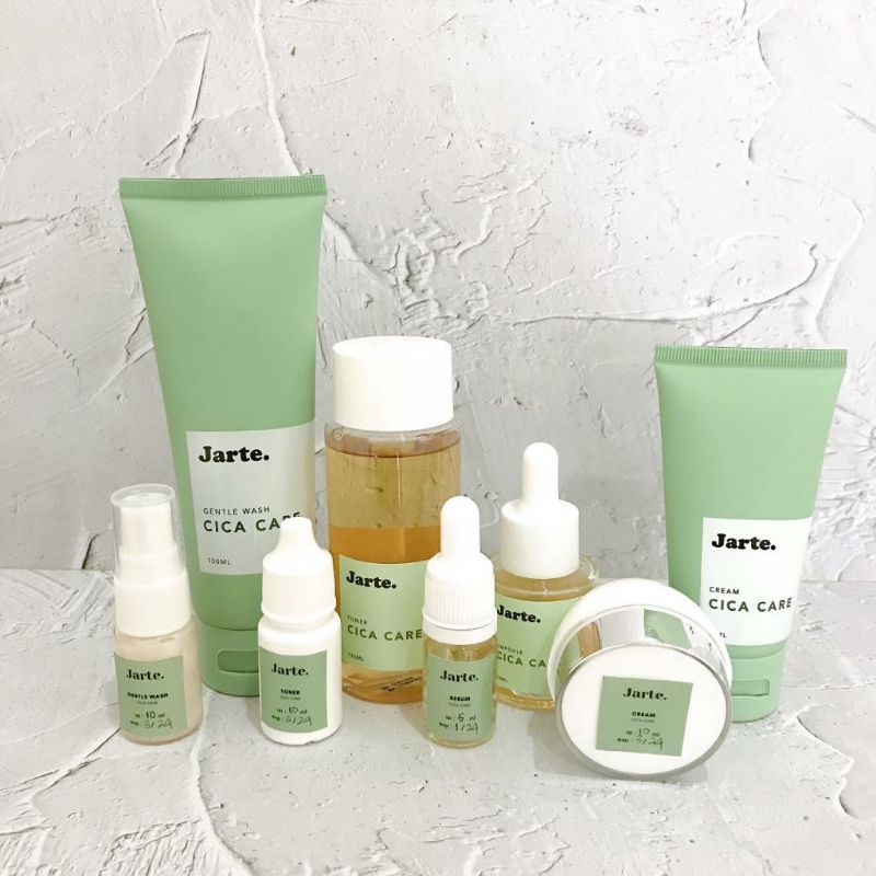 (SHARE) Jarte CICA Care Gentle Wash/Toner/Ampoule/Cream Moisturizer