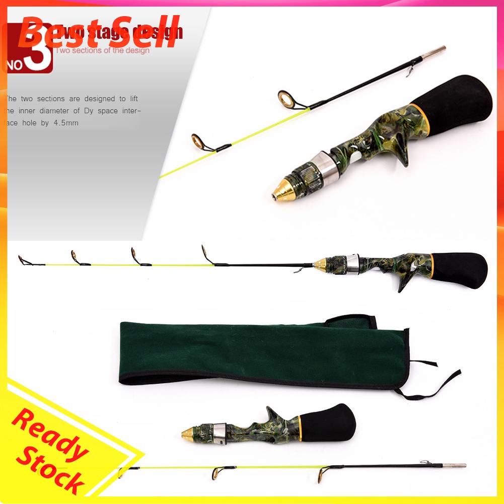 LEO Telescopic Fishing Rod Baitcasting Winter Ice Fishing Travel Sea Pole