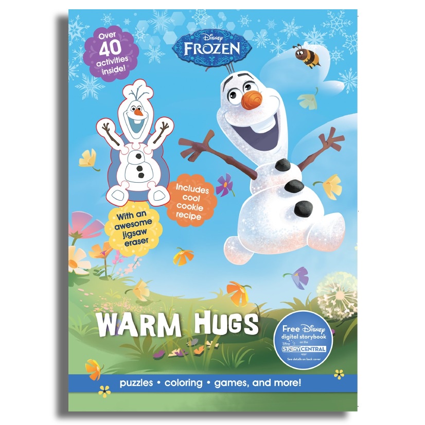 Disney Frozen Warm Hugs Coloring Puzzle Activity Book