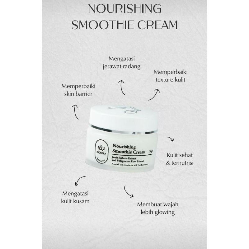Smoothie Cream By Hiqween | skincare hiqween original