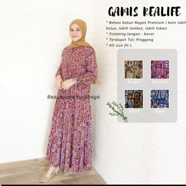 BISA COD - DRESS WANITA HOMEY DRESS GAMIS DEWASA BERKUALITAS BEST SELLER BAHAN KATUN RAYON PREMIUM