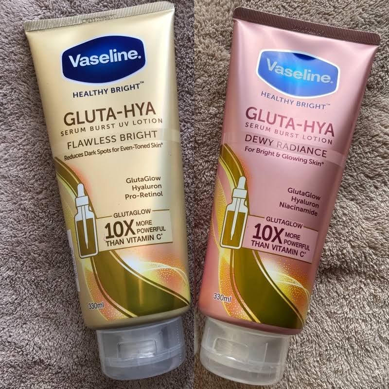 CUCI GUDANG 330ML ORIGINAL THAILAND VASELINE GLUTA HYA GOLD PINK BIRU NAVY