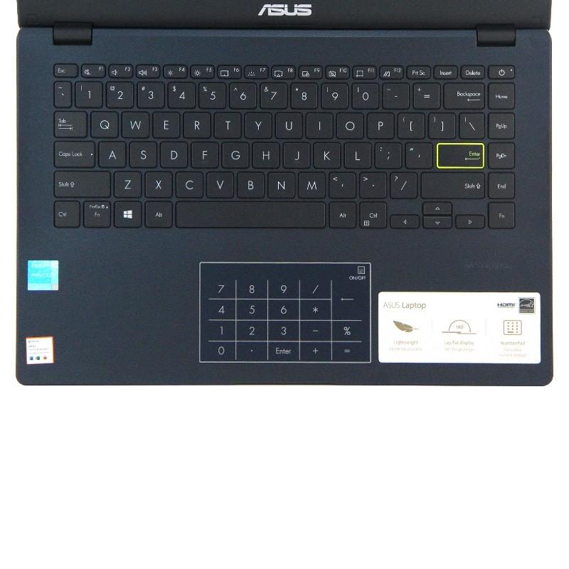 ASUS E410KAO-VIPS621 [INTEL PENTIUM SILVER N6000 | 4GB DDR4 | SSD 256GB | 14&quot; FHD | WINDOWS 11 64 BIT ORIGINAL | GARANSI RESMI | PEACOCK BLUE | WARNA SPECIAL EDITION - TEKNO KITA