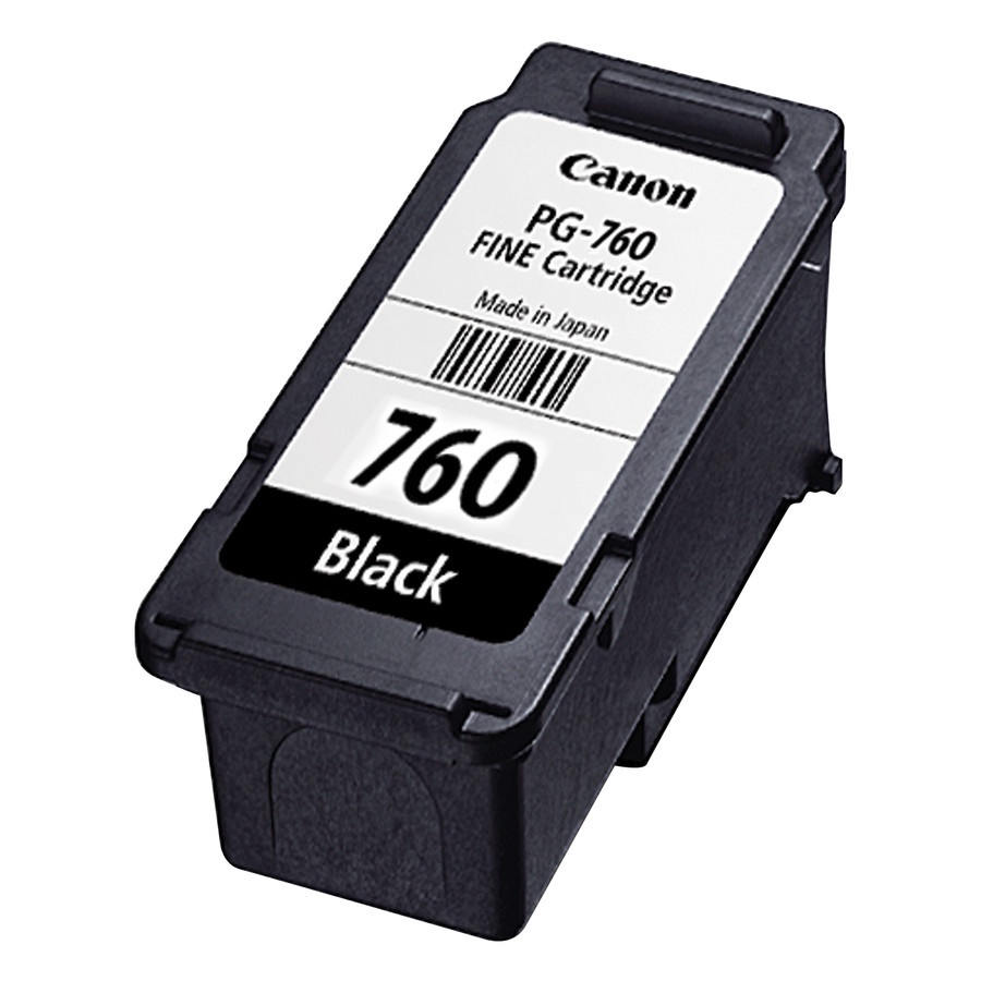 CARTRIDGE CANON PG-760 BLACK / TINTA CATRIDGE CANON PG760 HITAM ORIGINAL - RESMI