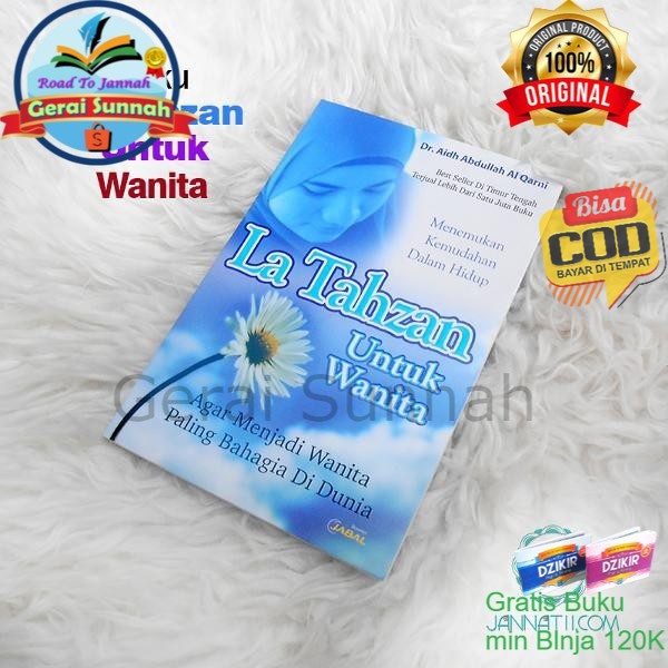 Buku La Tahzan Untuk Wanita By Dr. Aidh Abdullah Al Qarni