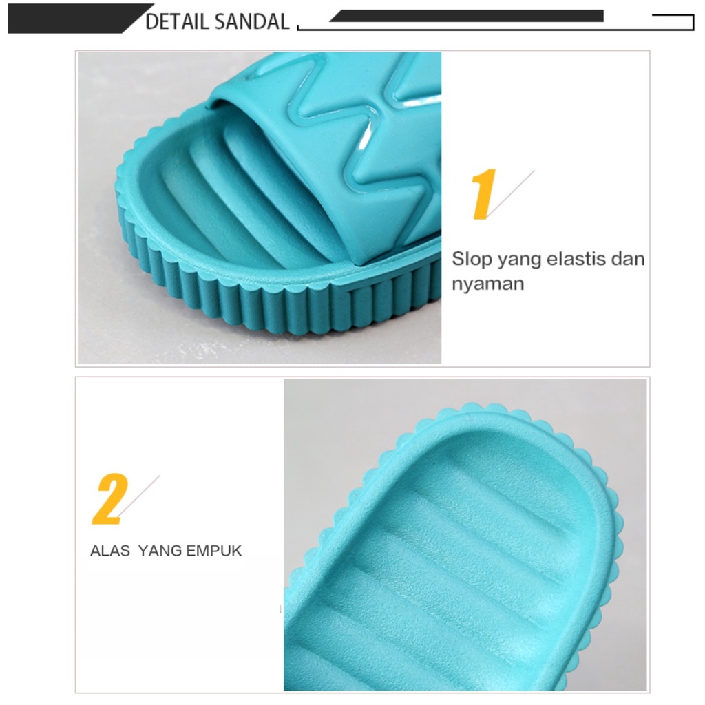 Sendal Selop Wanita Calatrava Sandal Anti Slip Wanita Sandal Jelly Wanita | 1998-1