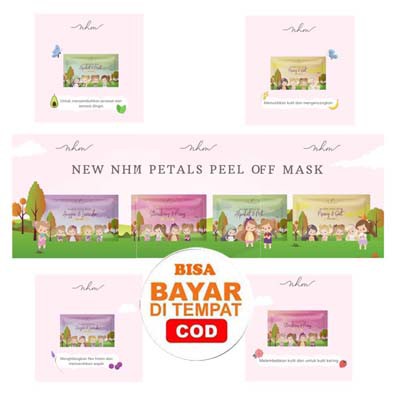 [RESMI] NHM NEW MASKER PEEL OFF PETAL BUAH