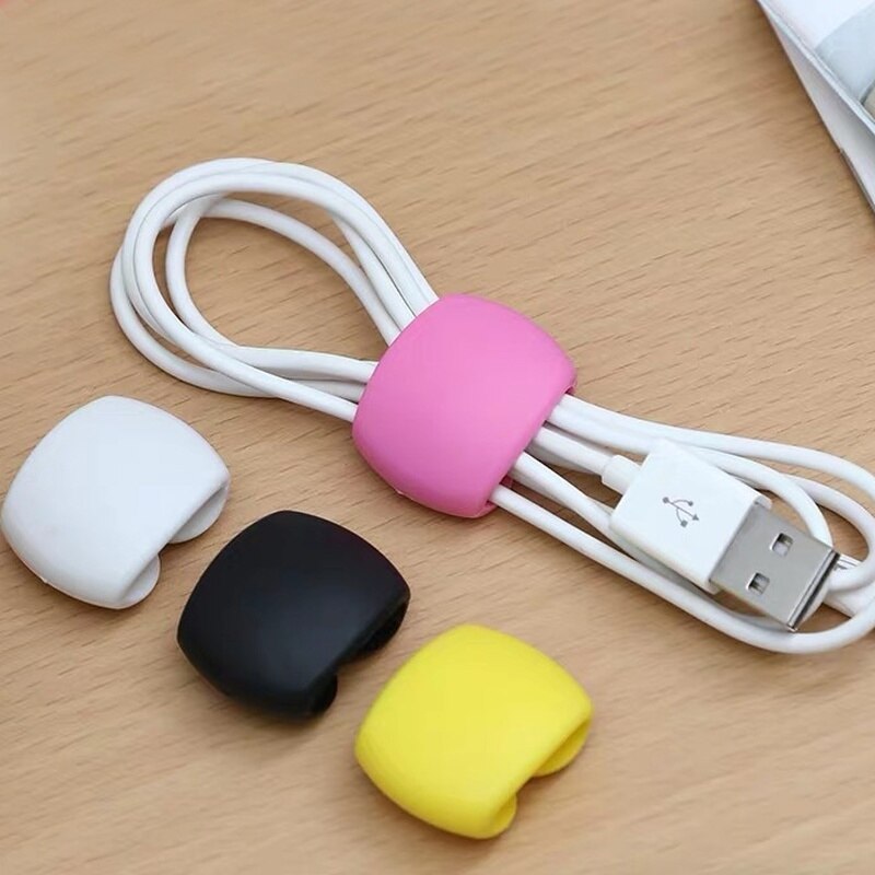 Klip Organizer Holder Kabel Earphone / Charger Portable Reusable