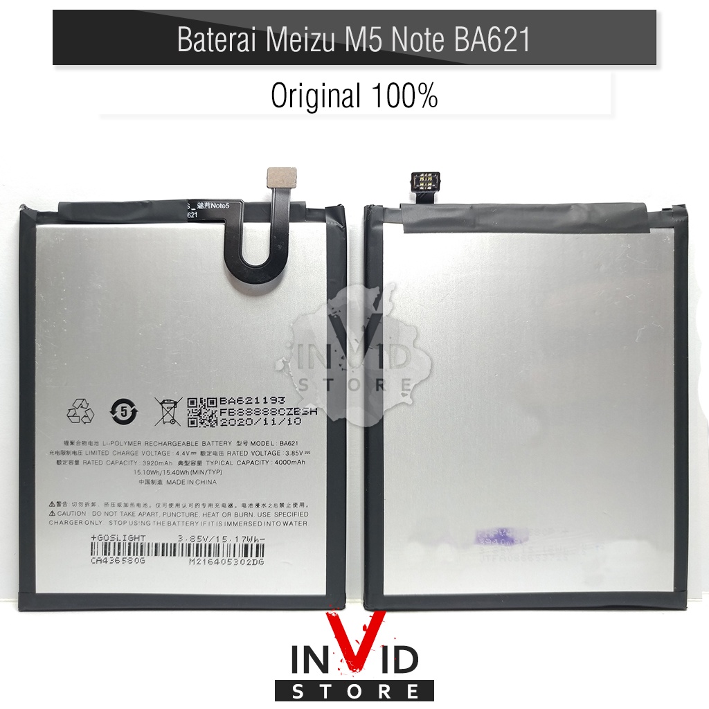 Baterai Meizu M5 Note BA621