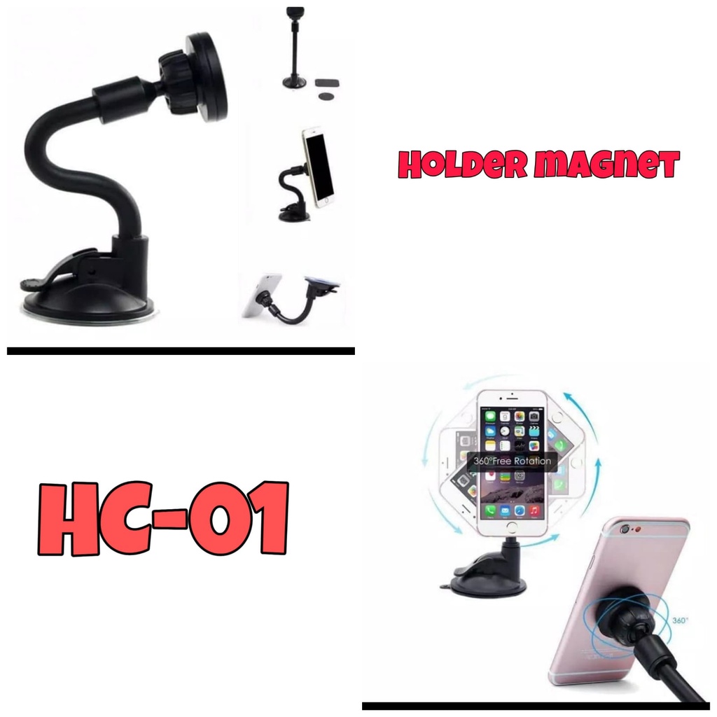 Holder Magnet Mobil HC01 Simple Multifungsi