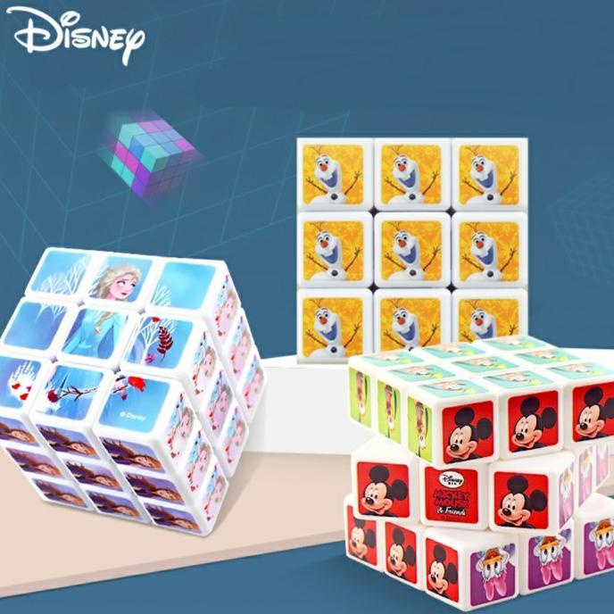 Terbaru  Disney rubik mickey mouse rubik frozen mainan anak pengasah otak