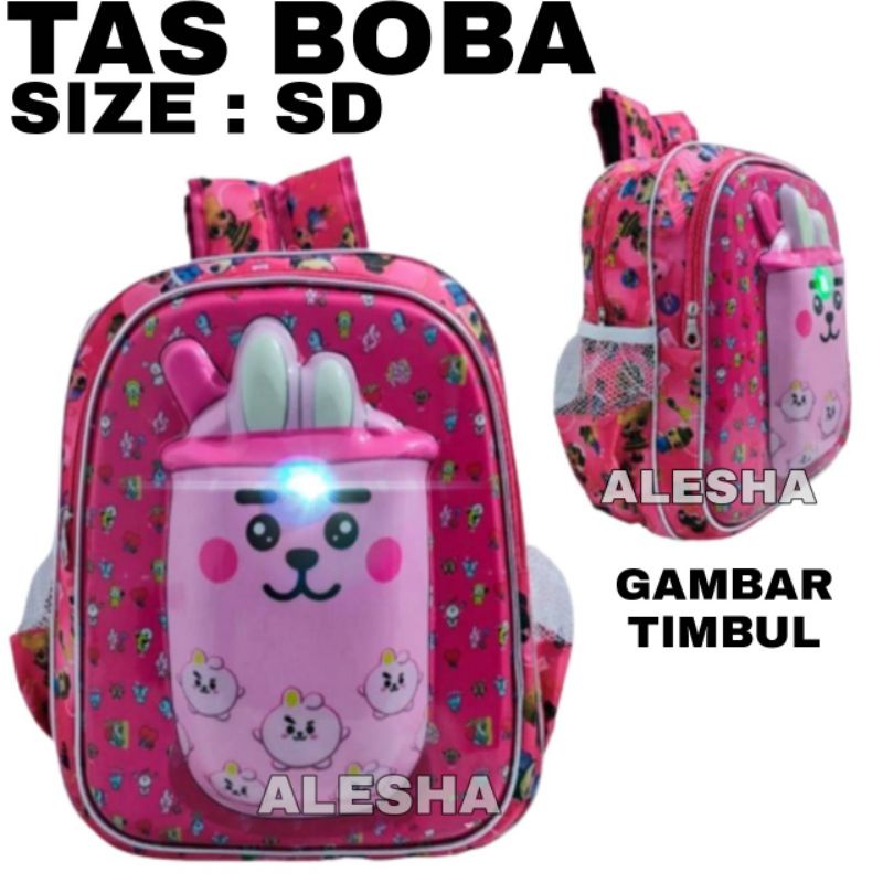 Waist bag anak perempuan,westbag anak cewe motif BOBA REALPICT