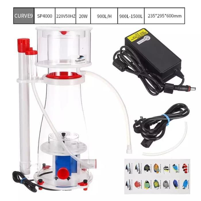 Bubble Magus Curve 9 PLUS+ 1500L Protein Skimmer