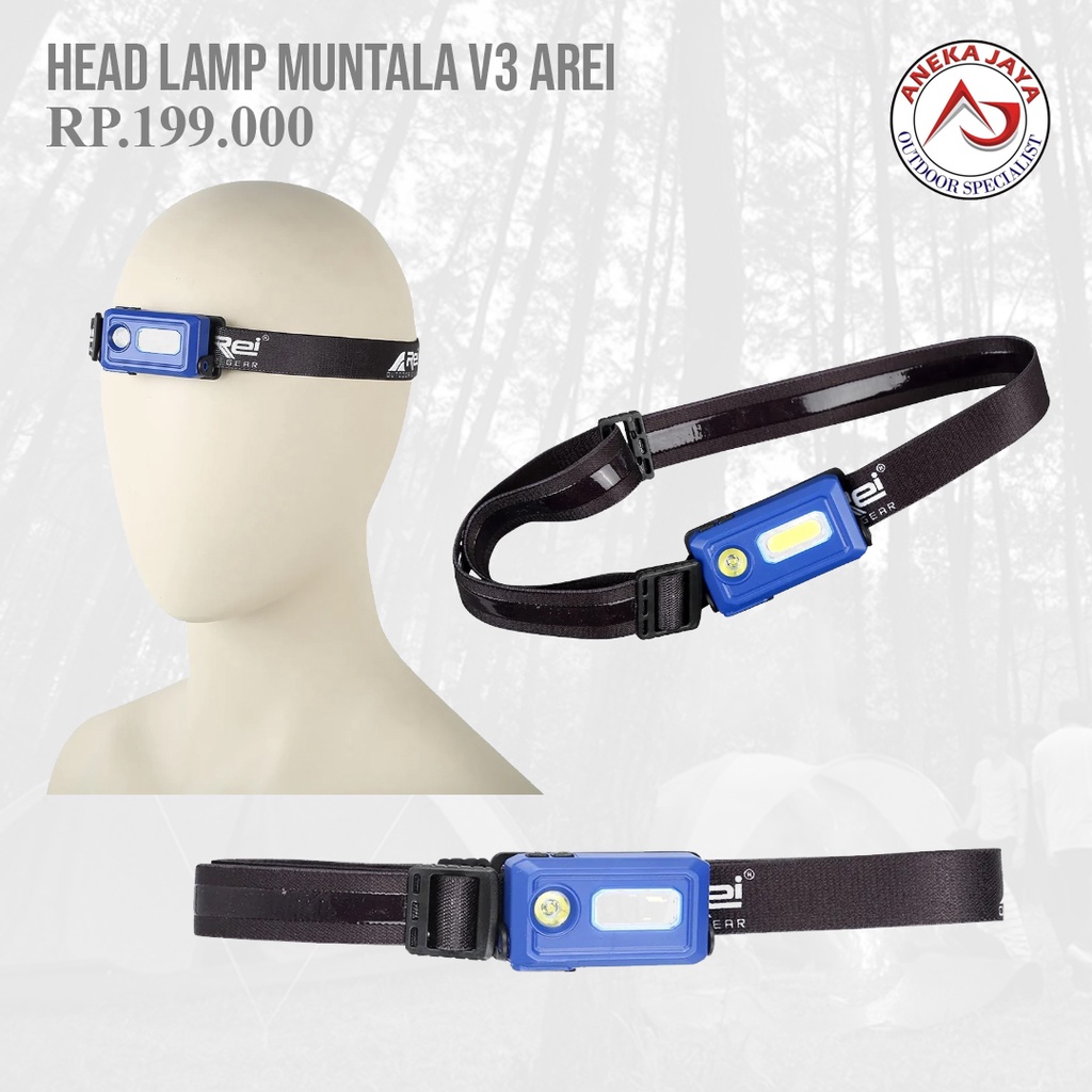 SENTER KEPALA AREI HEAD LAMP MUNTALA V3