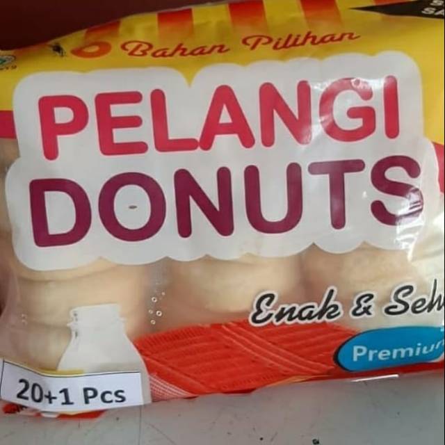 

Pelangi donuts donat ring mini isi 21 only semarang via gosend