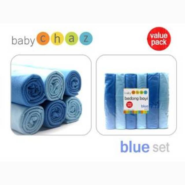 Bedong Bayi Polos Kaos Swaddle Bedongan Bahan Lentur Baby Chaz